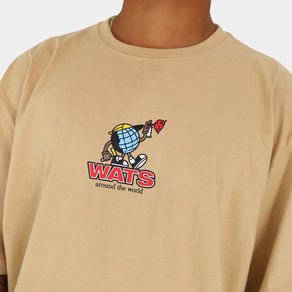 Camiseta World Graff Bege - Image 2