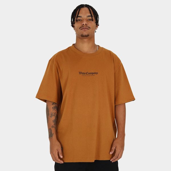Camiseta Oversized Gothic Caramelo