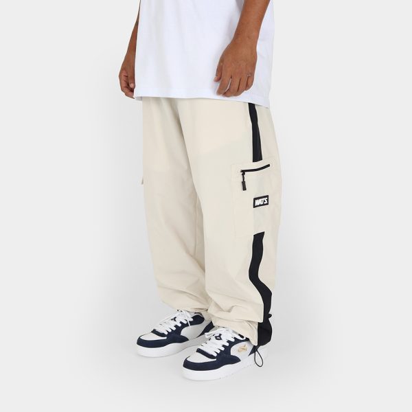 Calça Nylon Faixa Offwhite