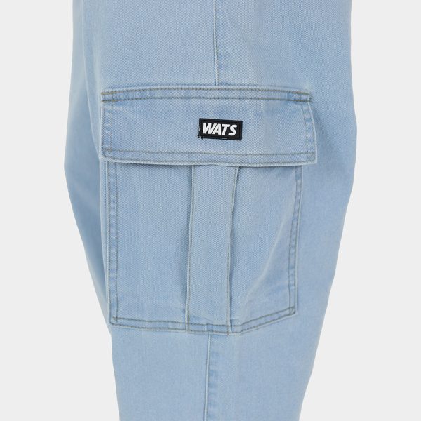 Calça Jeans Cargo Offwhite - Image 3