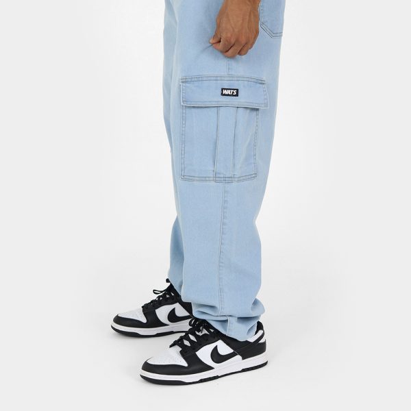 Calça Jeans Cargo Offwhite - Image 4