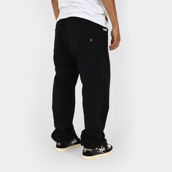 Calça Reta Sarja Preta - Image 4