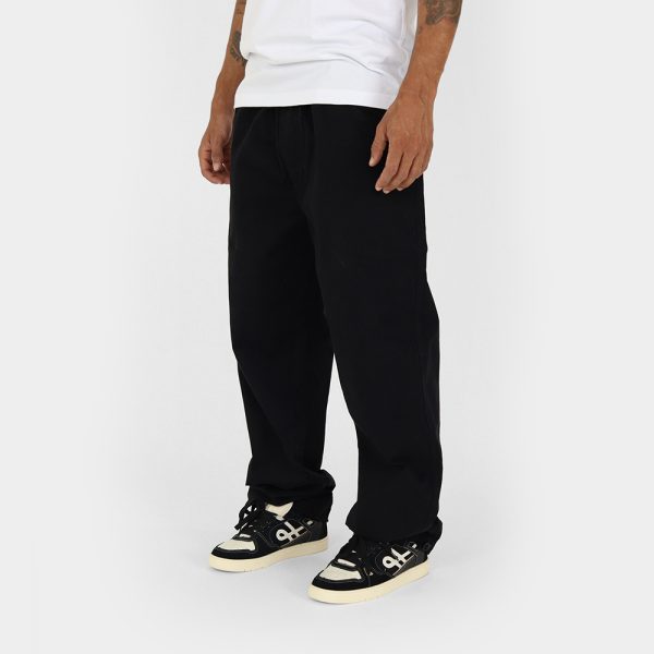 Calça Reta Sarja Preta