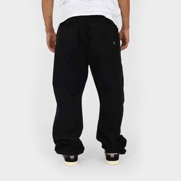 Calça Reta Sarja Preta - Image 5