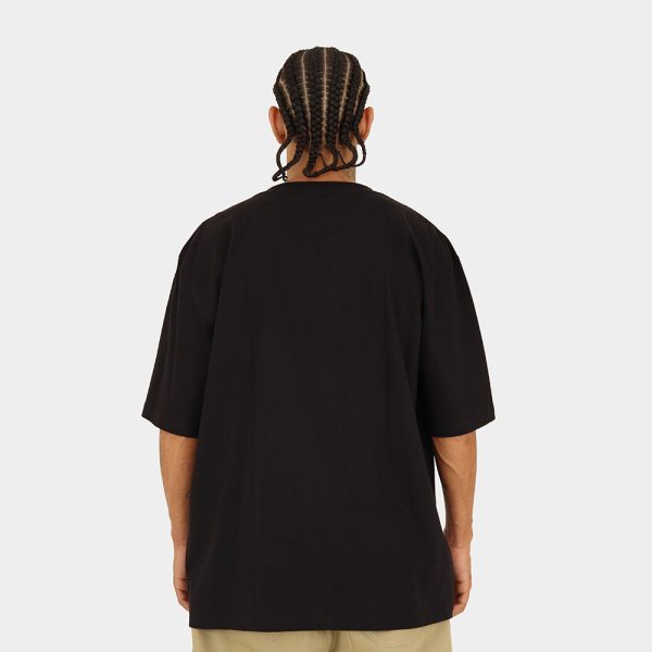 Camiseta Oversized Circle Tag Preta - Image 3