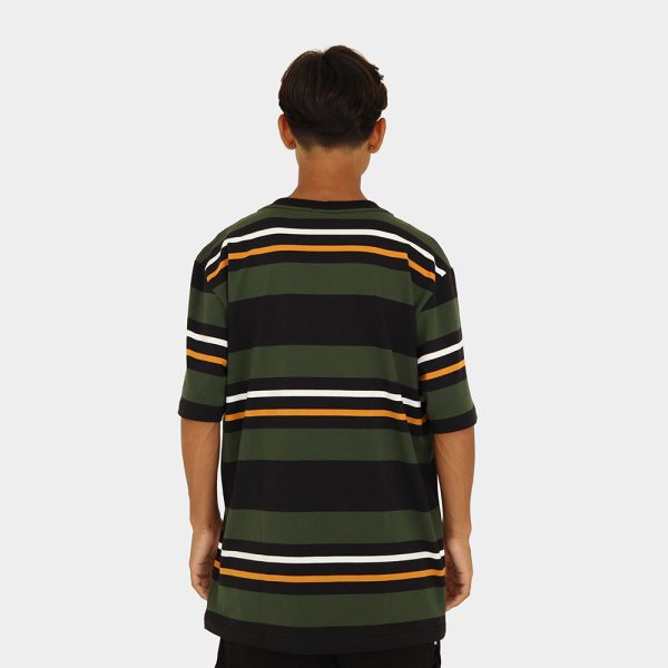 Camiseta Listra Color Preto/Verde/Laranja - Image 3