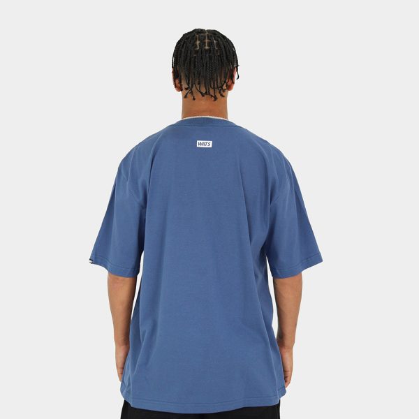 Camiseta A. Logo Botom Azul Jeans - Image 4
